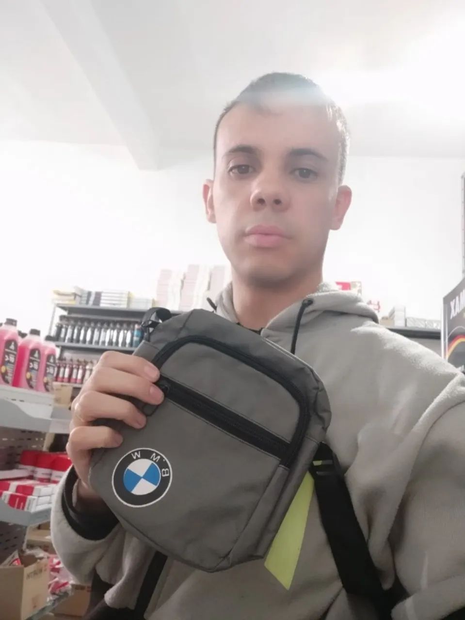 Bolsa de Ombro Carregar Documentos e Itens Pessoais - Foto 3
