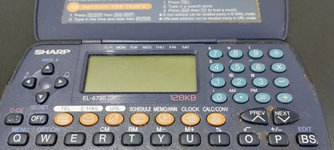 Agenda eletrônica Sharp (2 agendas) - Foto 5