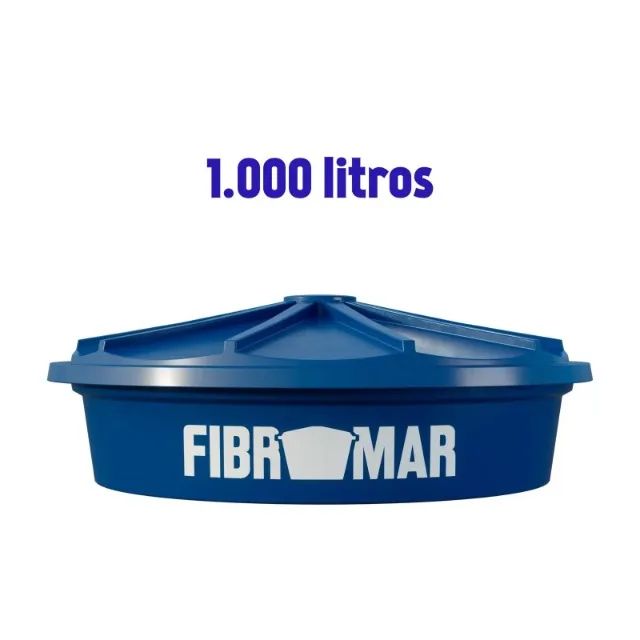 Caixa D`Água Multiuso Piscina1.000L Fibromar Nova - Foto 3