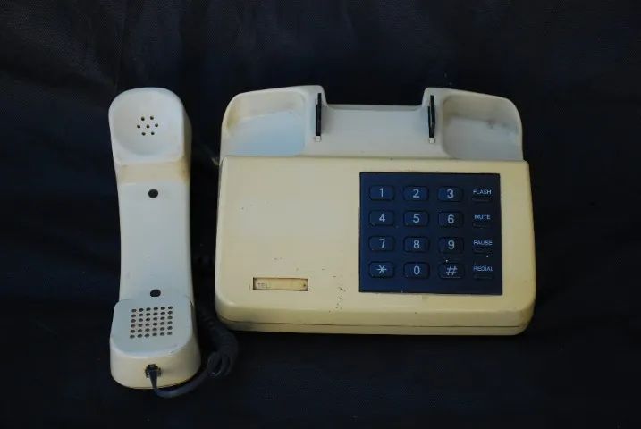 telefone antigo teclas anos 90 . - Foto 2