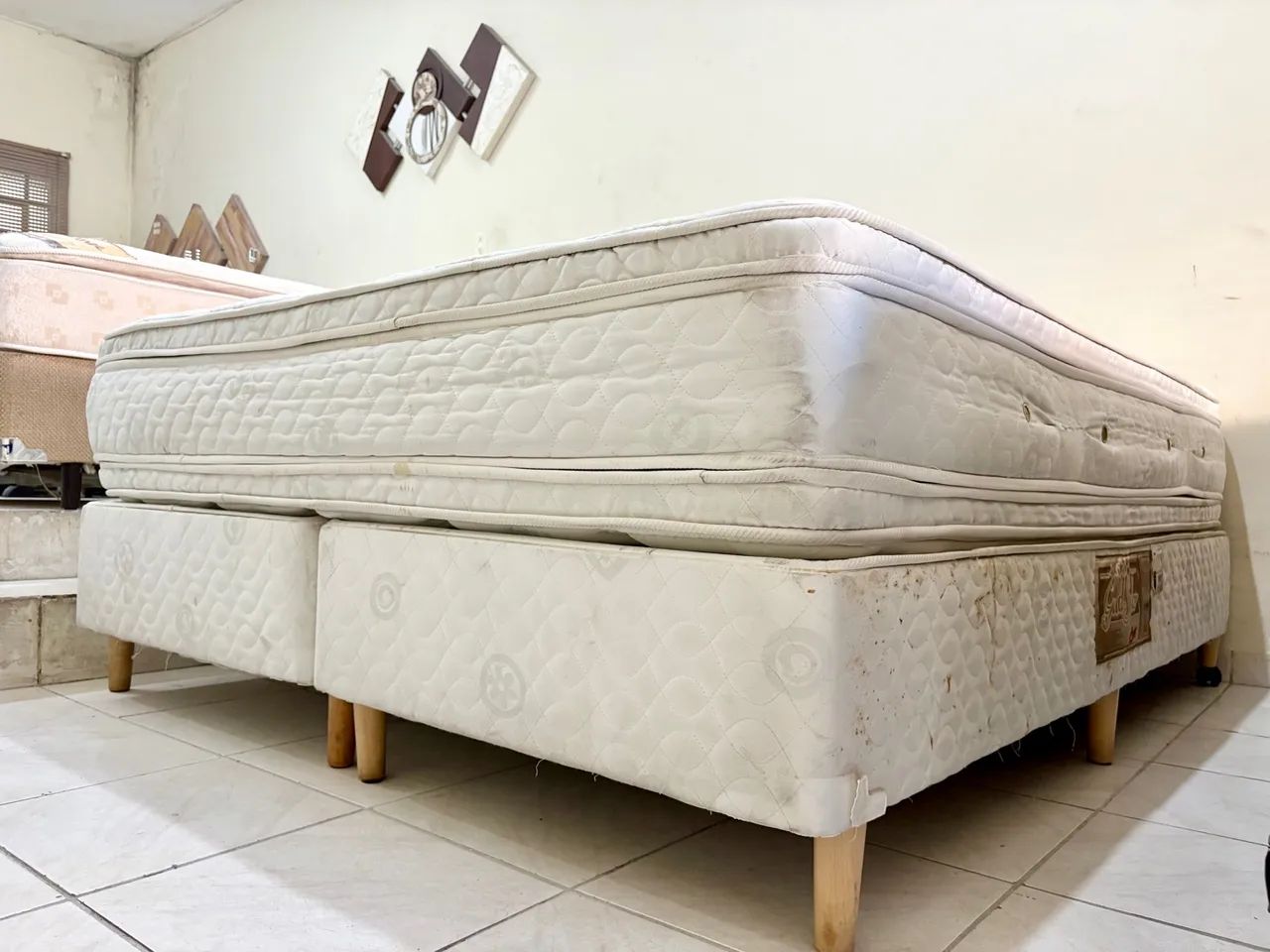 Cama box de casal Queen size , cama Queen  - Foto 3