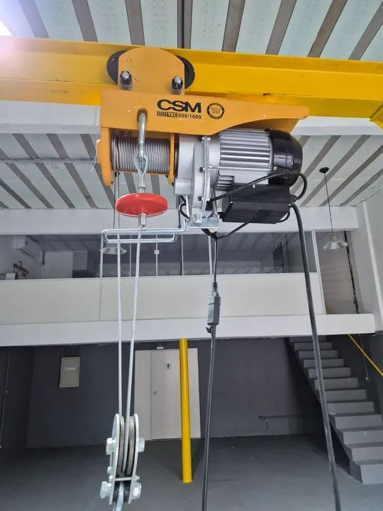 Talha Elétrica,  1ton, 2,90 largura,  2,80 altura  - Foto 4