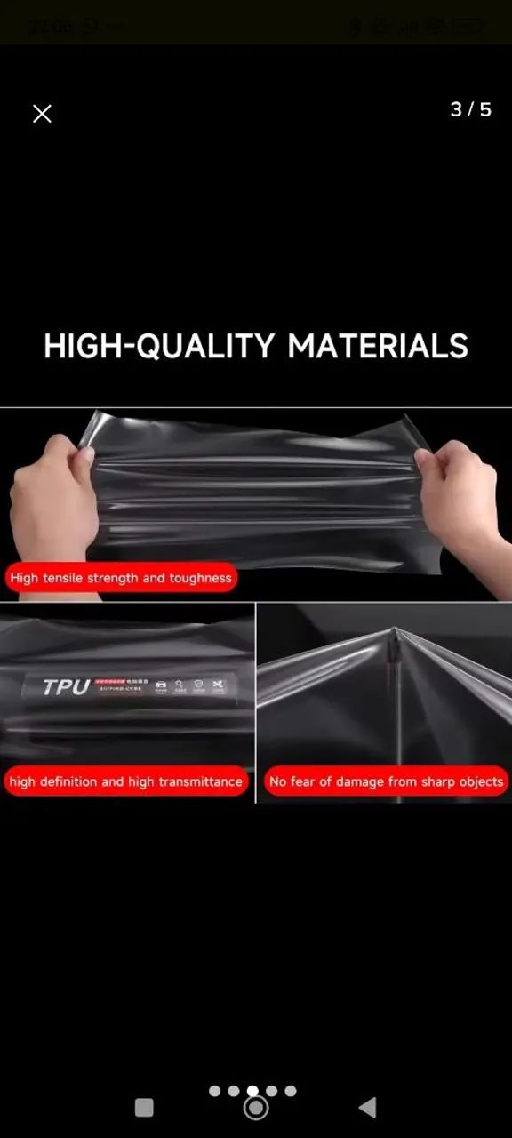 Kit de película de proteção interna Haval H6 ppf - Foto 3