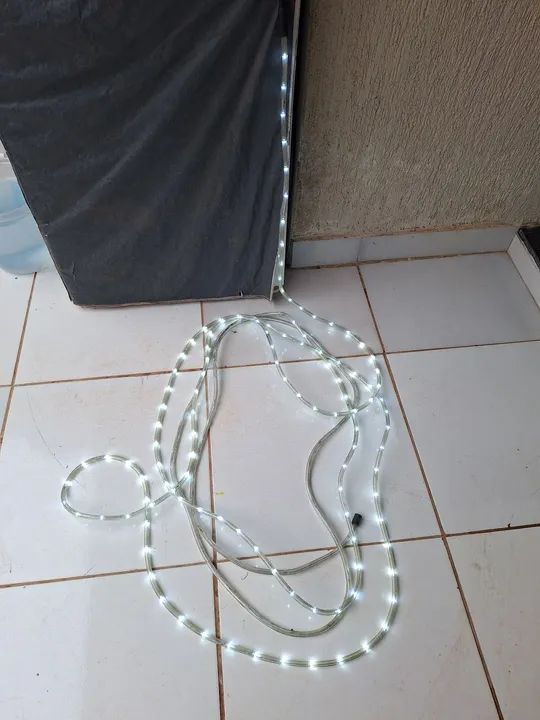Mangueira de Lampada de led branca 
