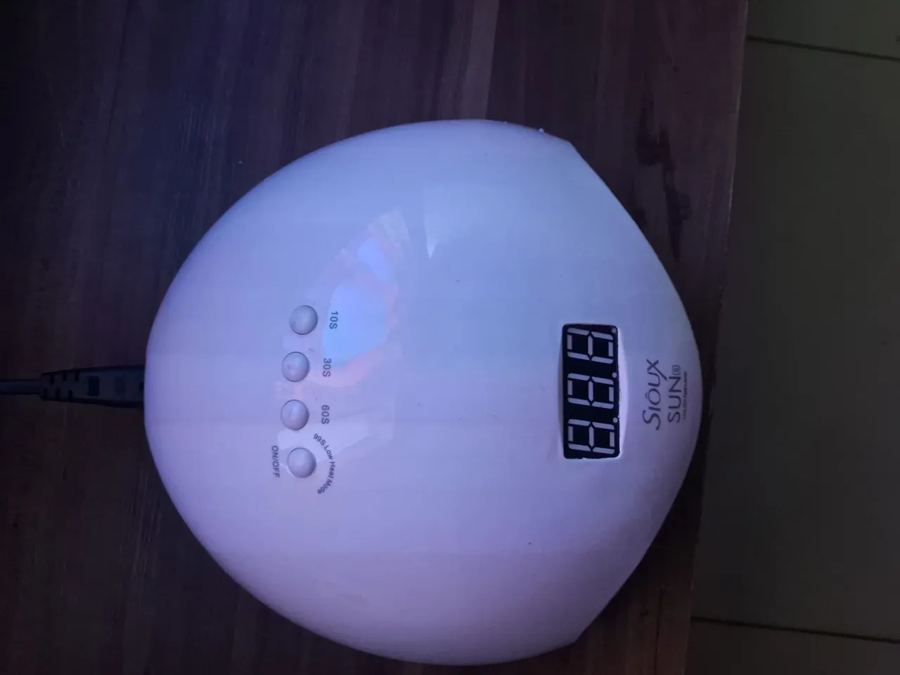 Cabine estufa Lâmpada LED/UV para Unhas