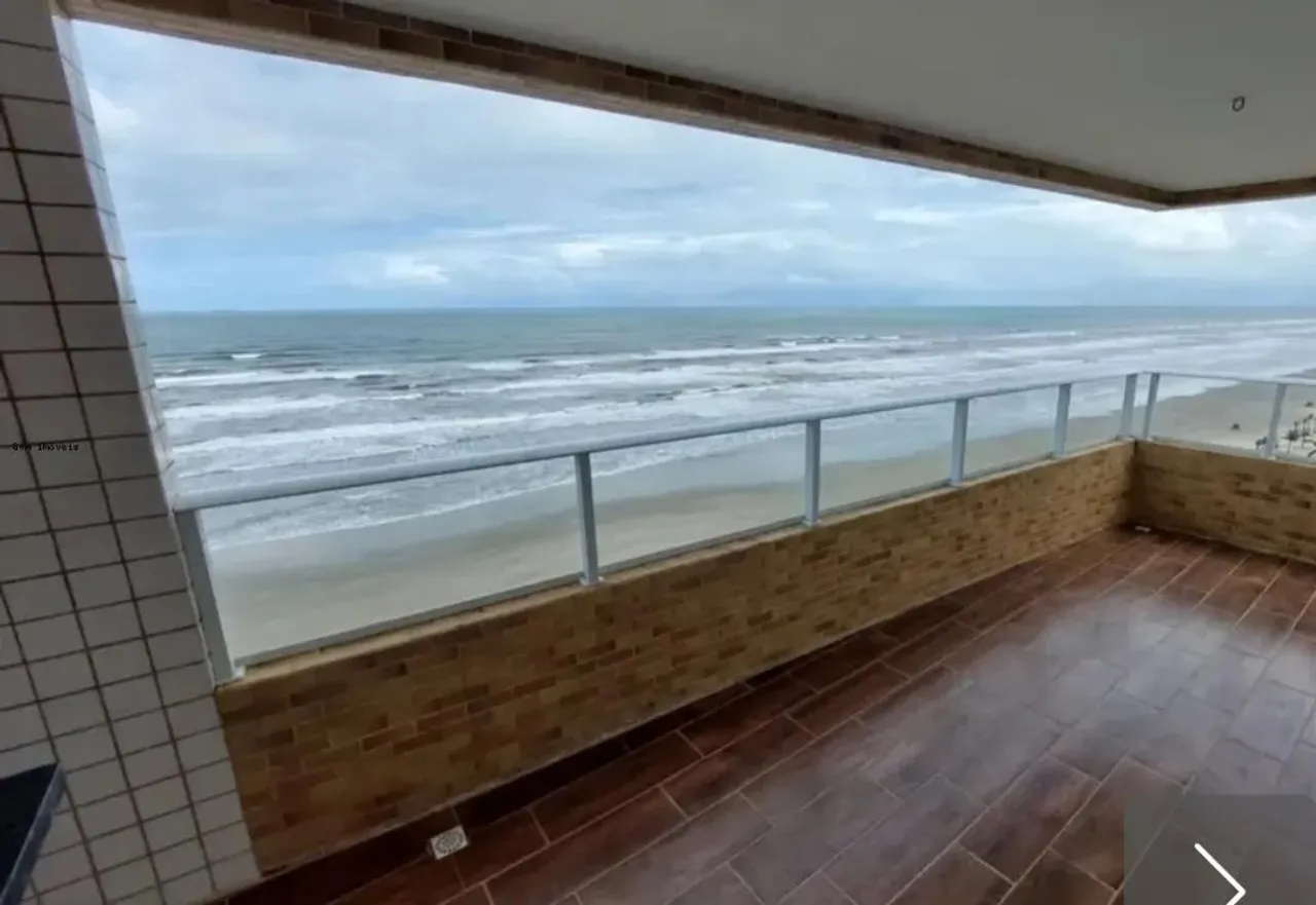 Frente mar 2 dormitórios florida praia grande Entrada 290 mil+ parcelas