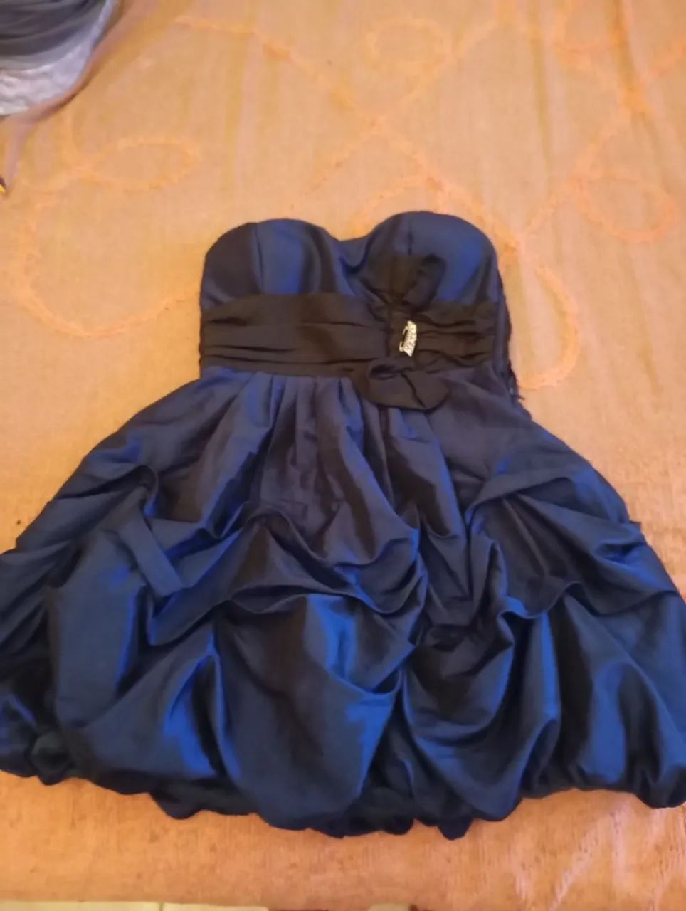 Vestido azul de gala - Foto 2