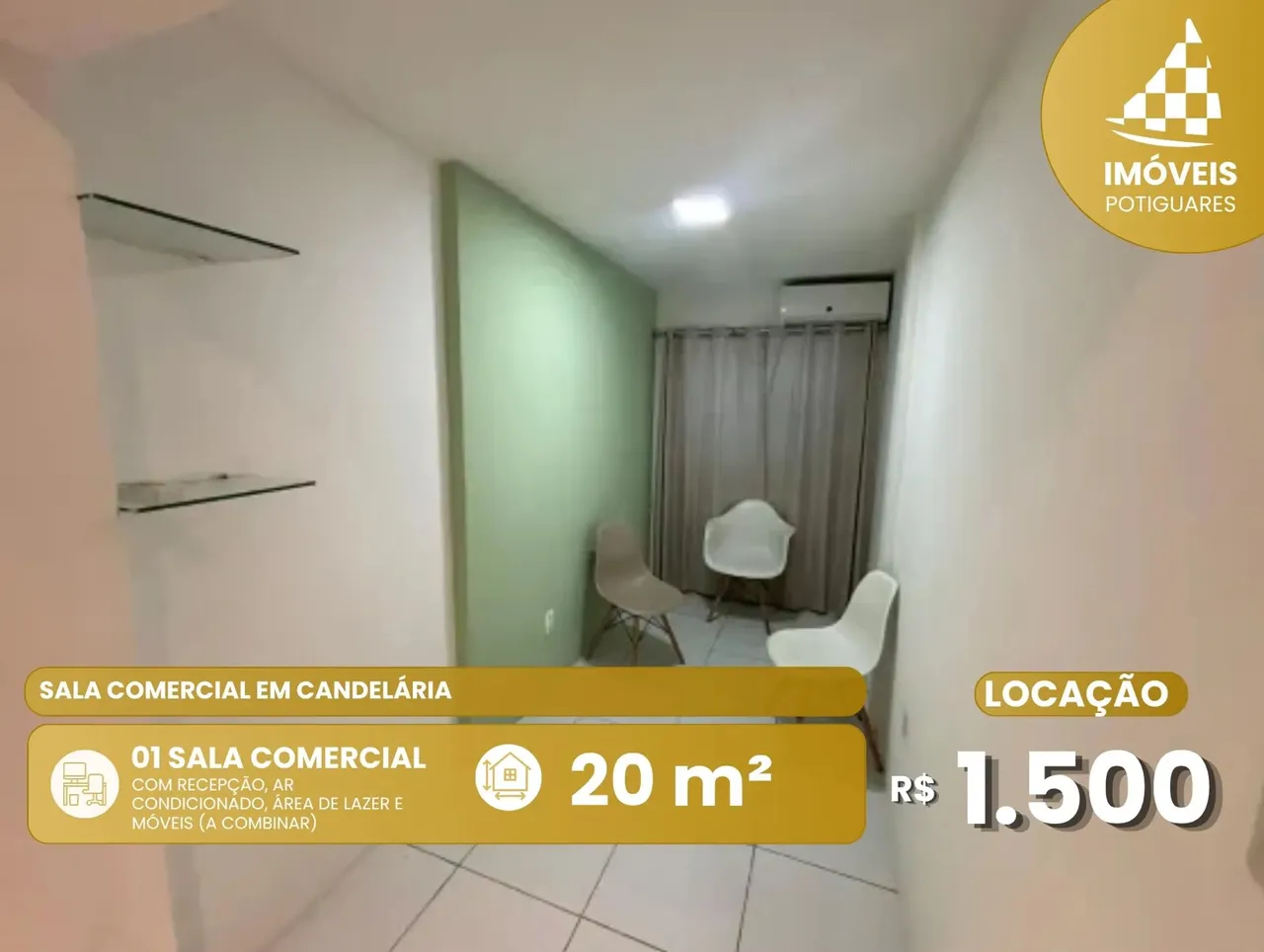 Sala comercial para aluguel em Candelária