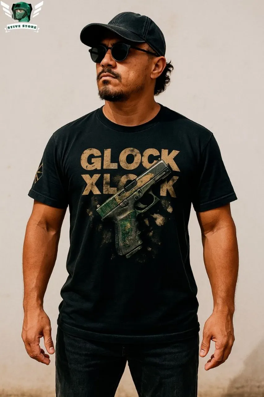 Camiseta Glock X Glock - Estilo e Atitude