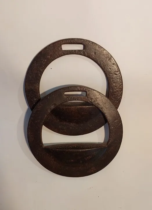 ESTRIBO antigo, PAR em ferro.