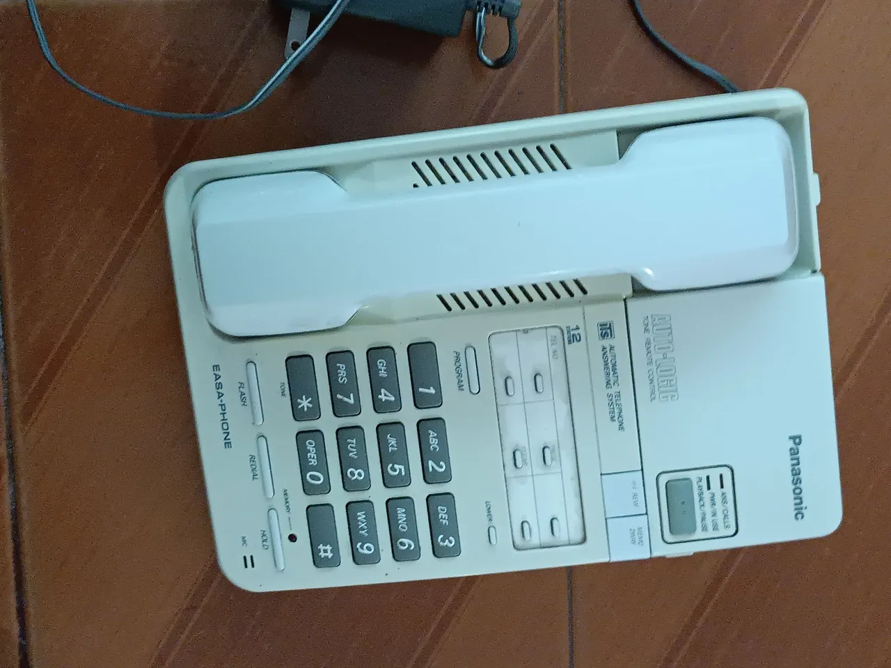 Telefone Fixo Panasonic com secretaria eletrônica kxt2390 vintage perfeito estado