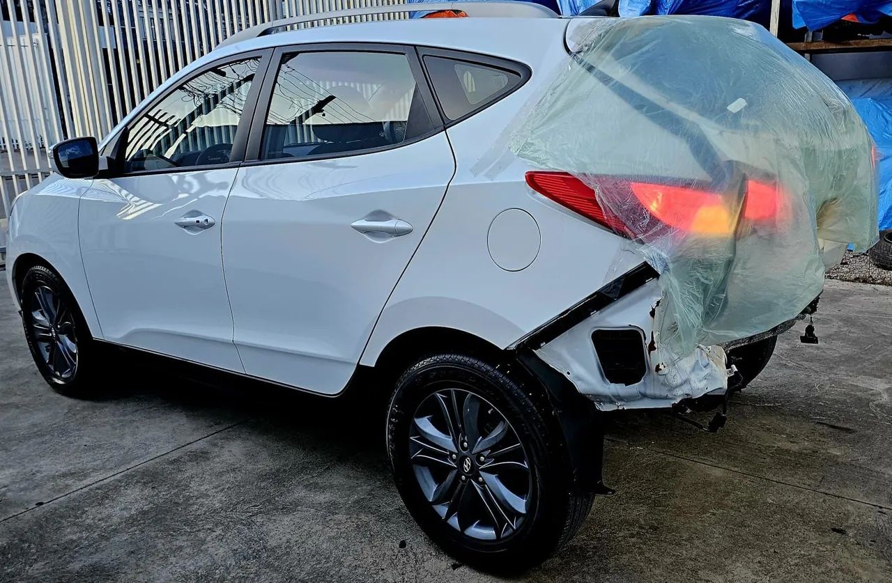 Sucata Hyundai IX35 GL 2018 2.0 Automático Motor Cambio Suspensão Airbag Parachoque - Foto 4