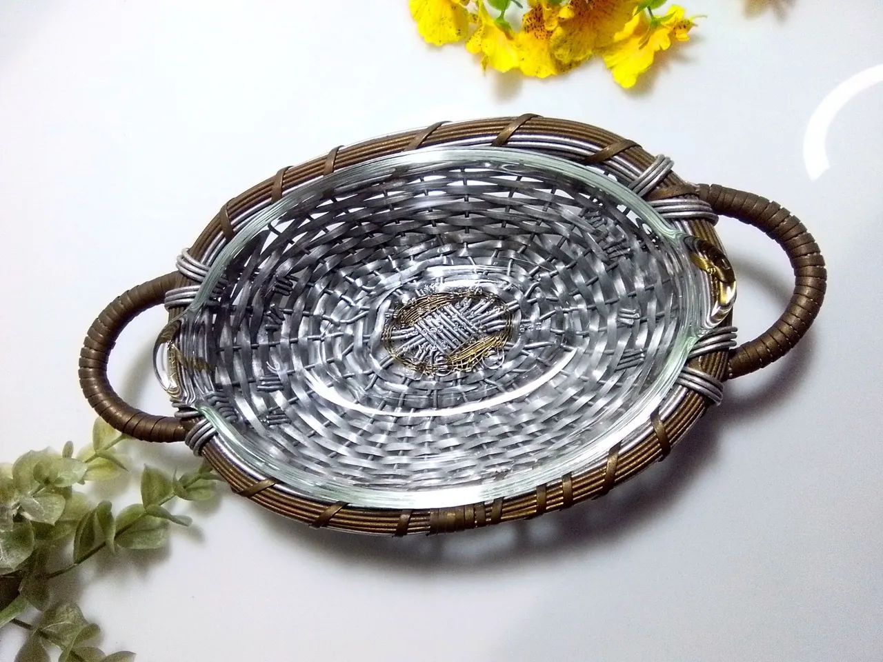 Antigo conjunto tigela e cesta - Pyrex  - Foto 3