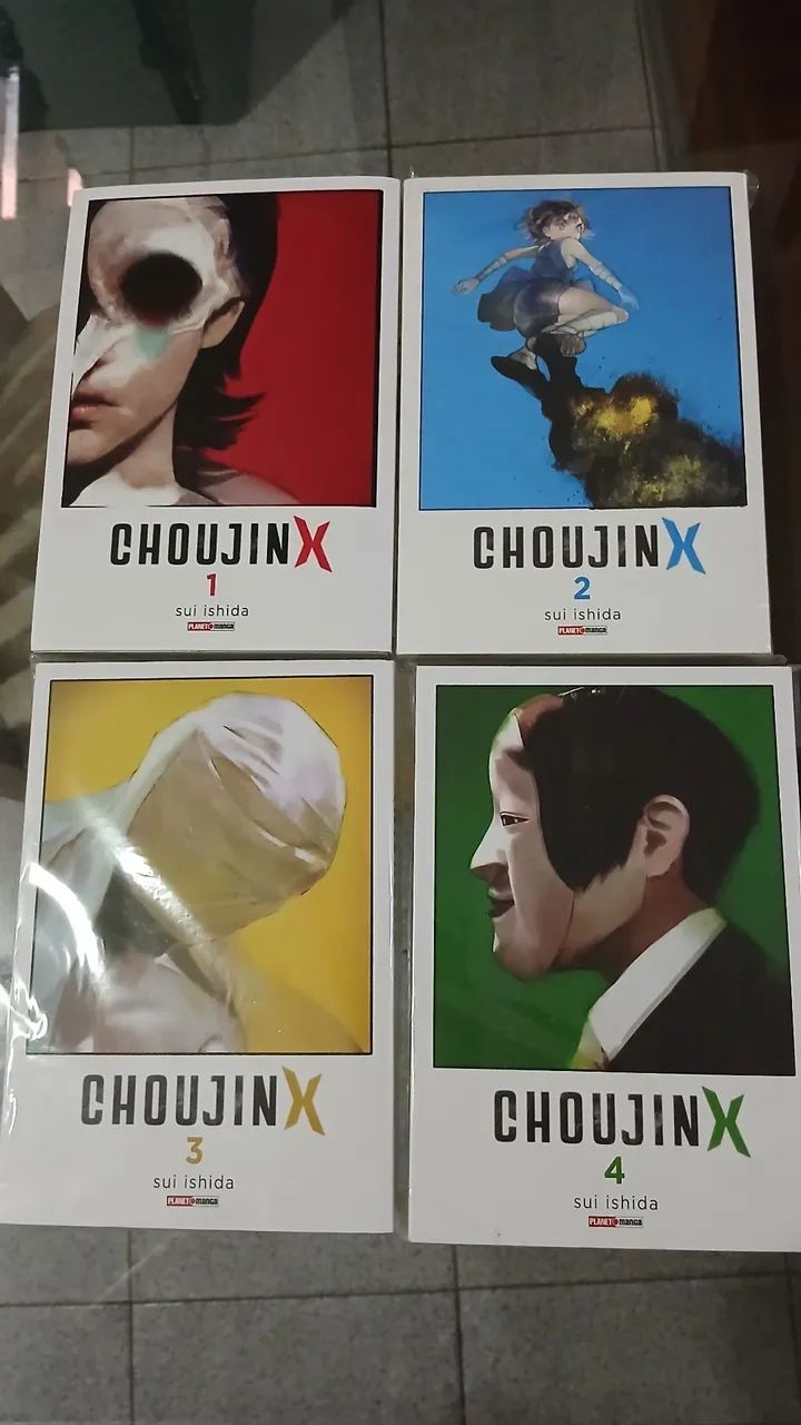 Mangá Choujin X vol 1 - 4 