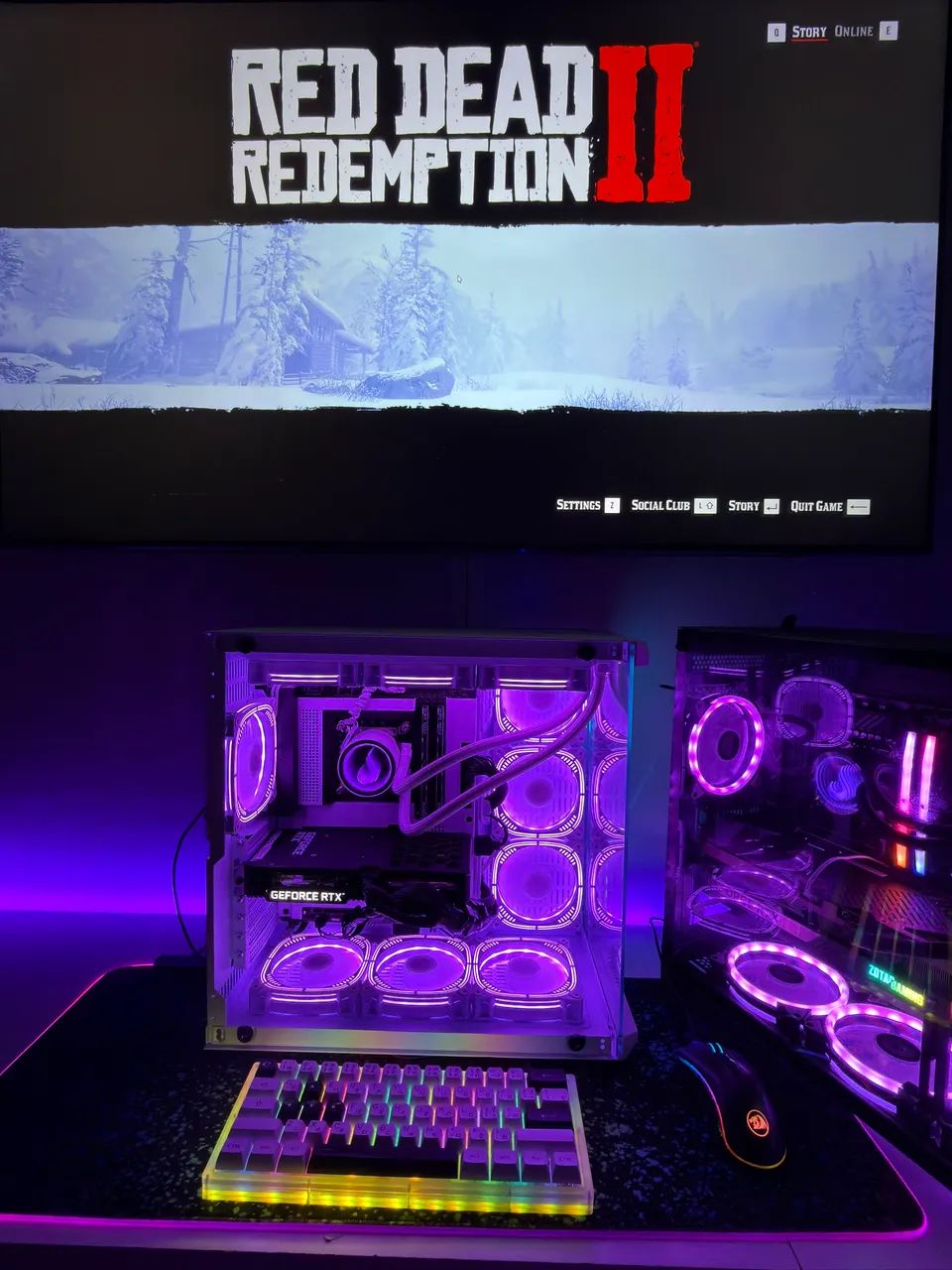 DESKTOP GAMER NZXT - I9 12900F - 32 GB RAM - RTX 3070 Asus 