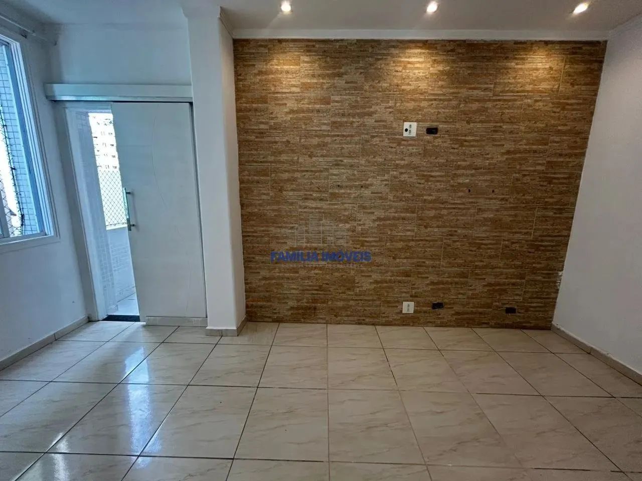 Apartamento à venda 1 quarto na quadra praia José Menino Santos/SP - Foto 3