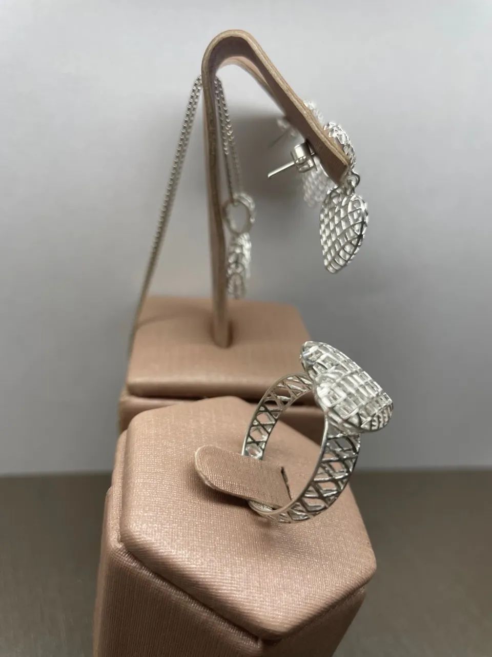 Lindo Conjunto de Prata 925 - Foto 3