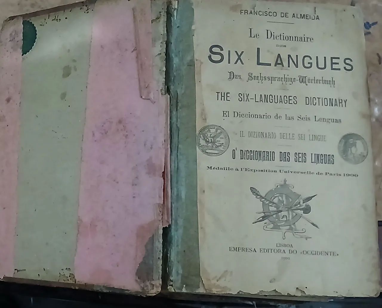 LE DICTIONARE DES SIX LANGUES. - Foto 2
