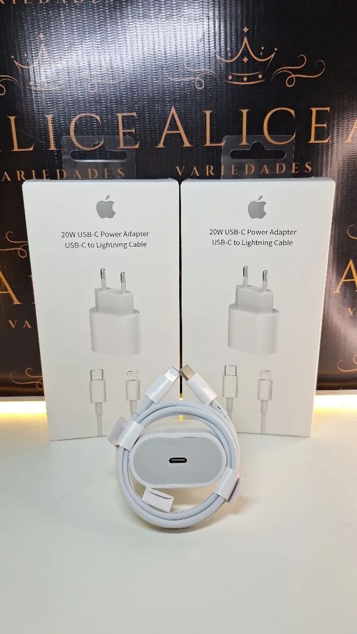 Carregador de iPhone C lightning 