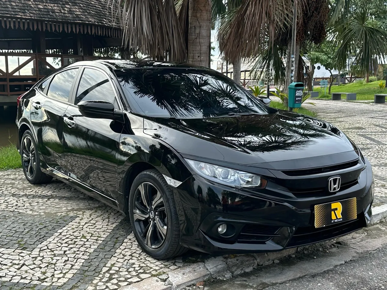 Honda civic 2017 Aut preto muito novinho rt Veiculos