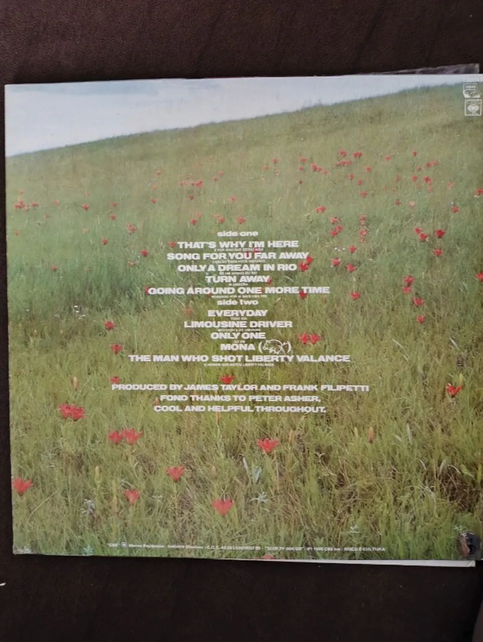 LP James Taylor - That's Why I'm Here - Foto 4