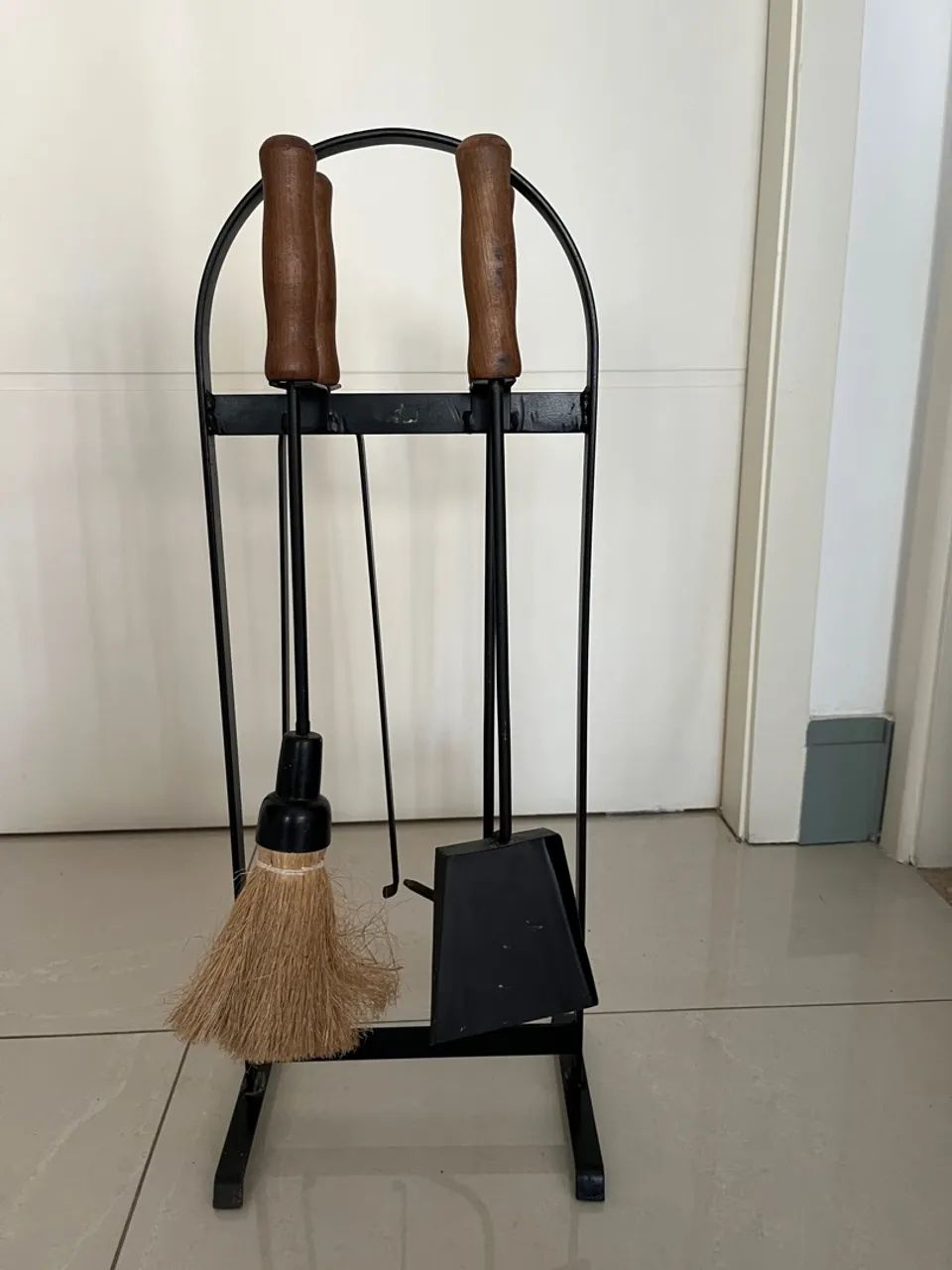 Kit lareira ferro fundido novo - Foto 2