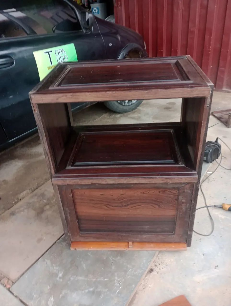 Estante de madeira maciça65171908990849123