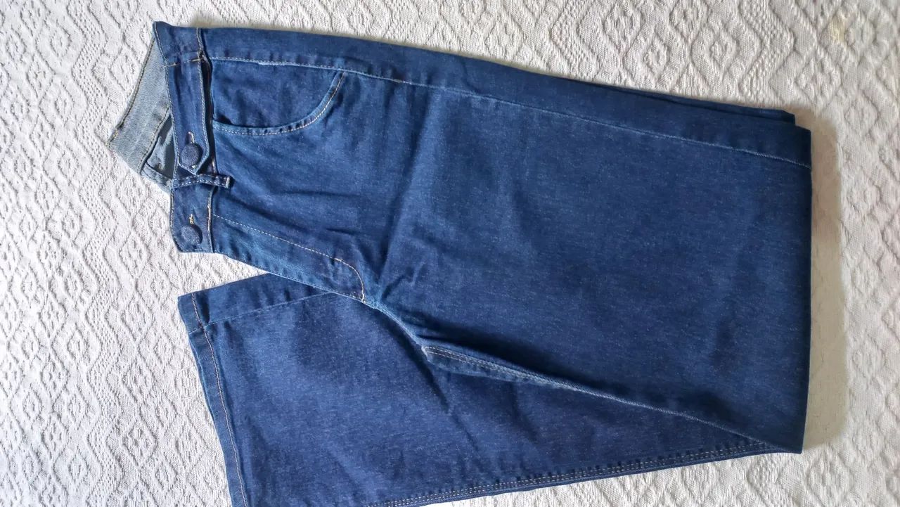 2 calças jeans tam 40 feminina  - Foto 4