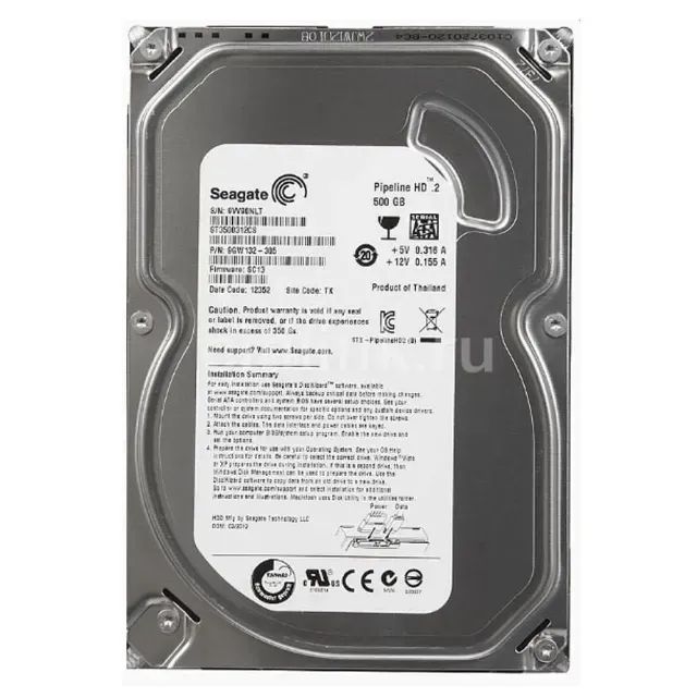 HD Sata Seagate 500gb Barracuda, Velocidade 7.2k rpm 3.5 Polegadas. - Foto 2