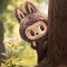 Boneco Grande Original Zimomo LABUBU The Monsters Novo Importado