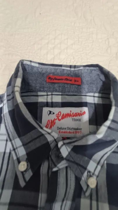 Camisa n°2 xadrez masculina - Foto 5