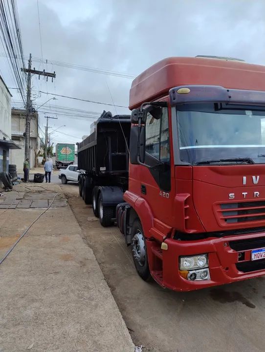 Iveco stralis 420 caçamba Rosetti  - Foto 4
