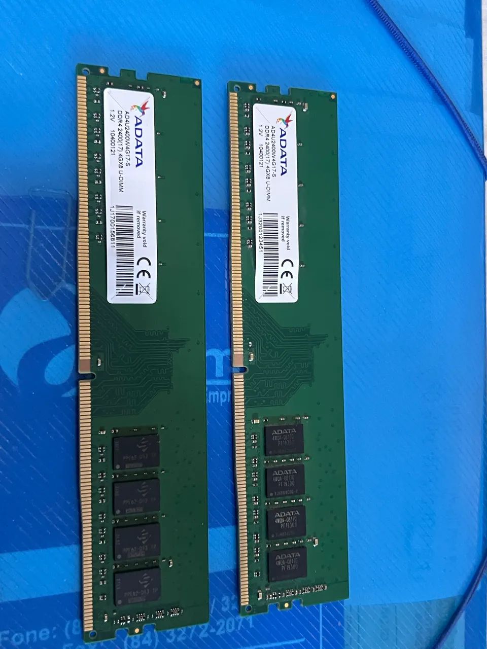 Memoria ram Adata 4gb frequência 2400