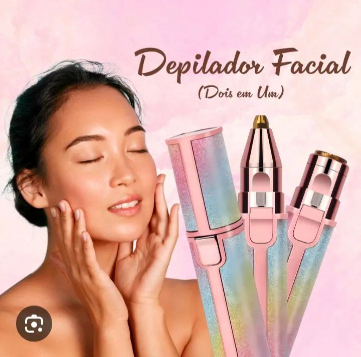  Baton Depilador Facial (2 em 1) 