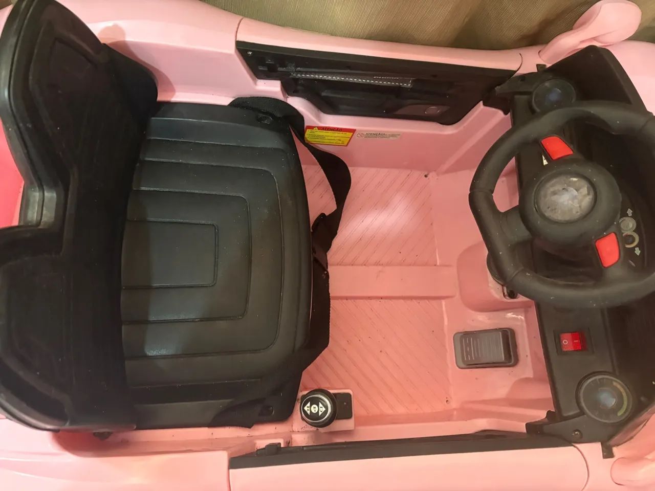 Mini Carro Elétrico Infantil Importway Bw007  Cor Rosa Voltagem do carregador 110V/220V - Foto 6