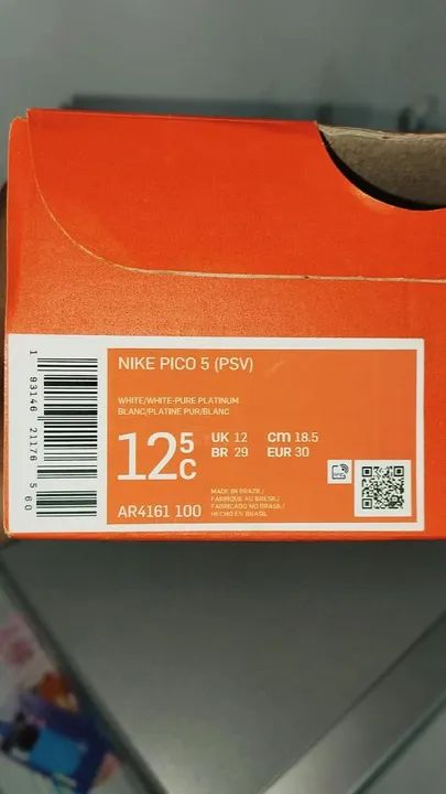Tênis Nike Pico 5 ( PSV ) original 
