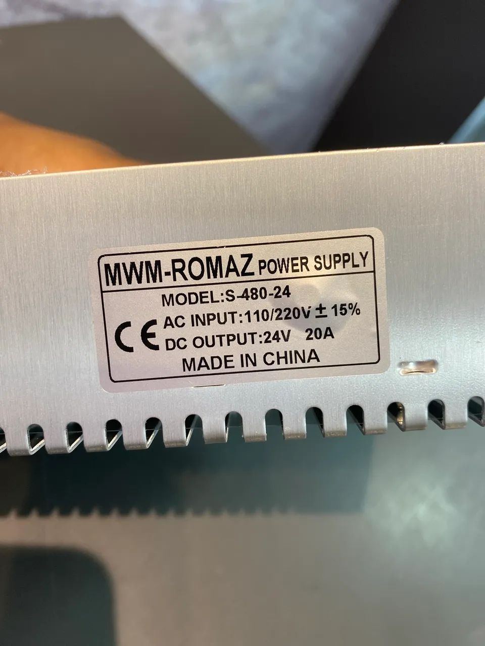 Fonte Centralizadora S-480-24/ 24V / 20A / 100-240V ~ 50/60Hz - Foto 5
