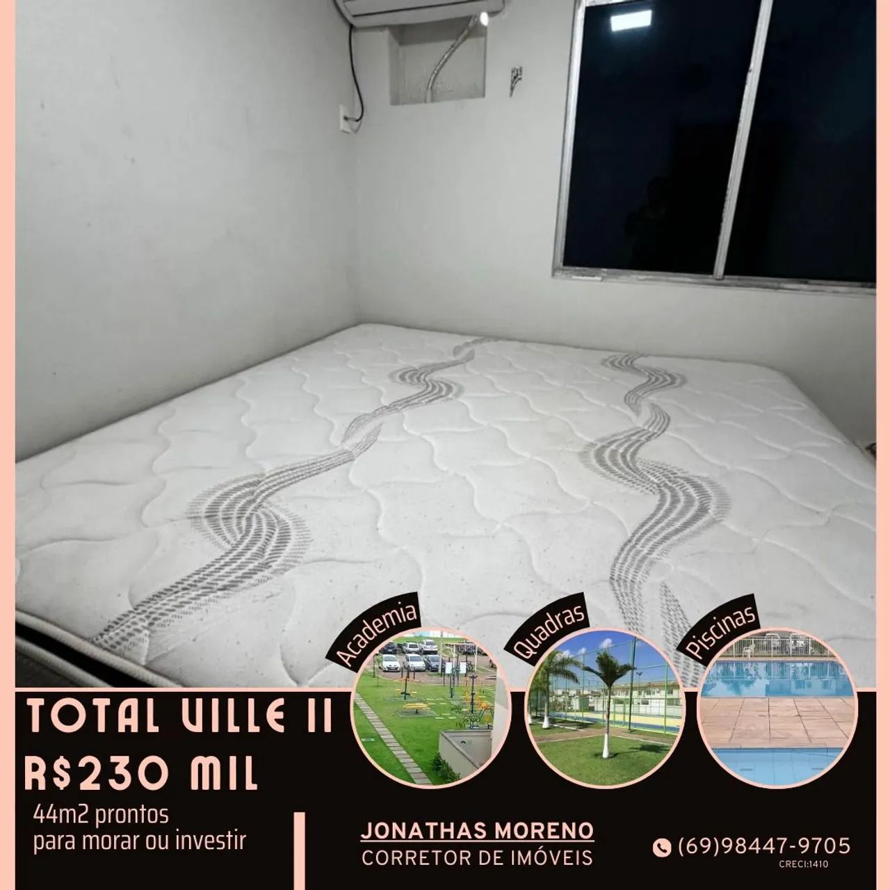 VENDO APT MOBILIADO CONDOMÍNIO TOTAL VILLE II - Foto 5