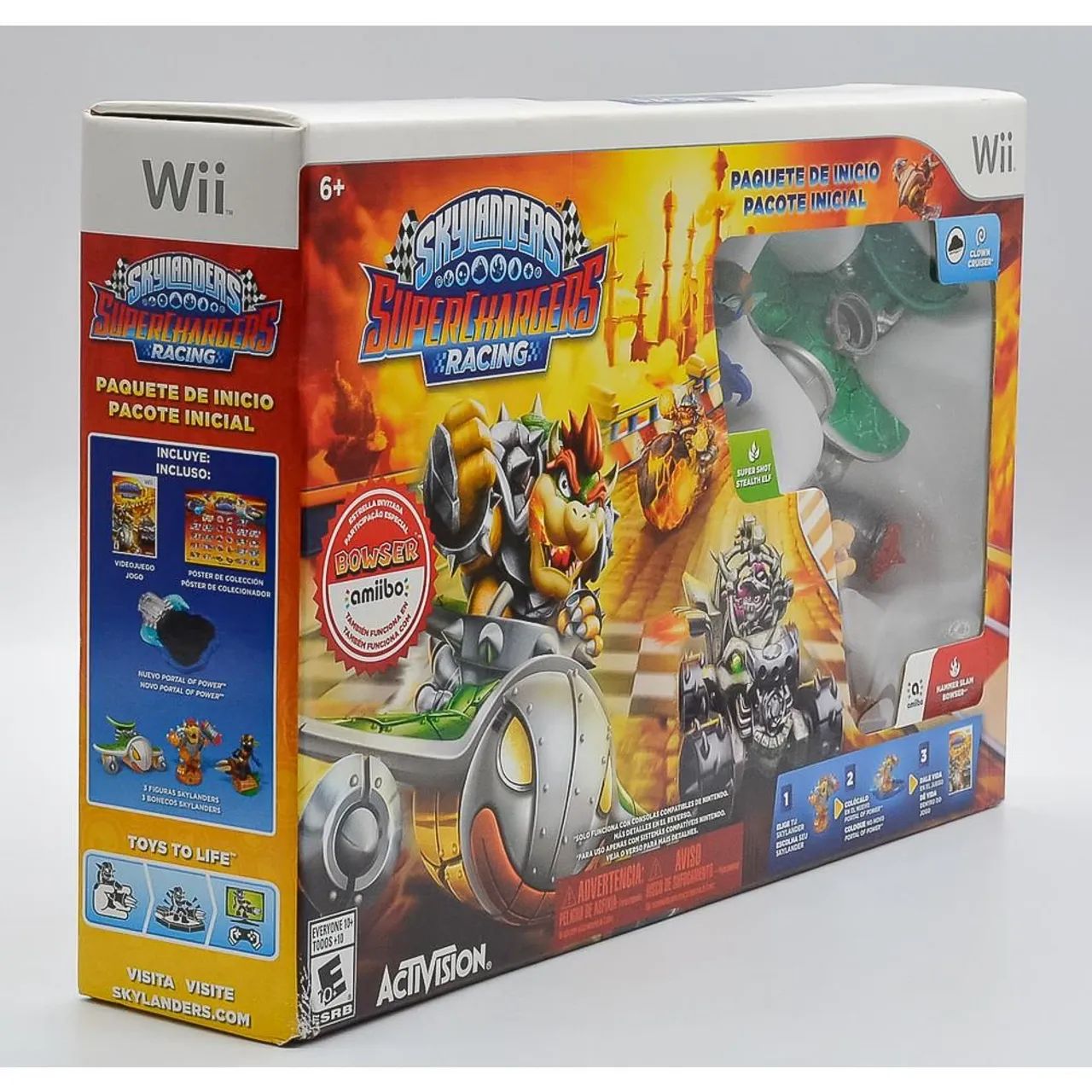 Kit skylander bowser amiibo lacrado  - Foto 2