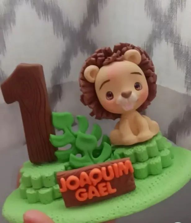 Topo de bolo biscuit, personalizados pra festas  - Foto 2