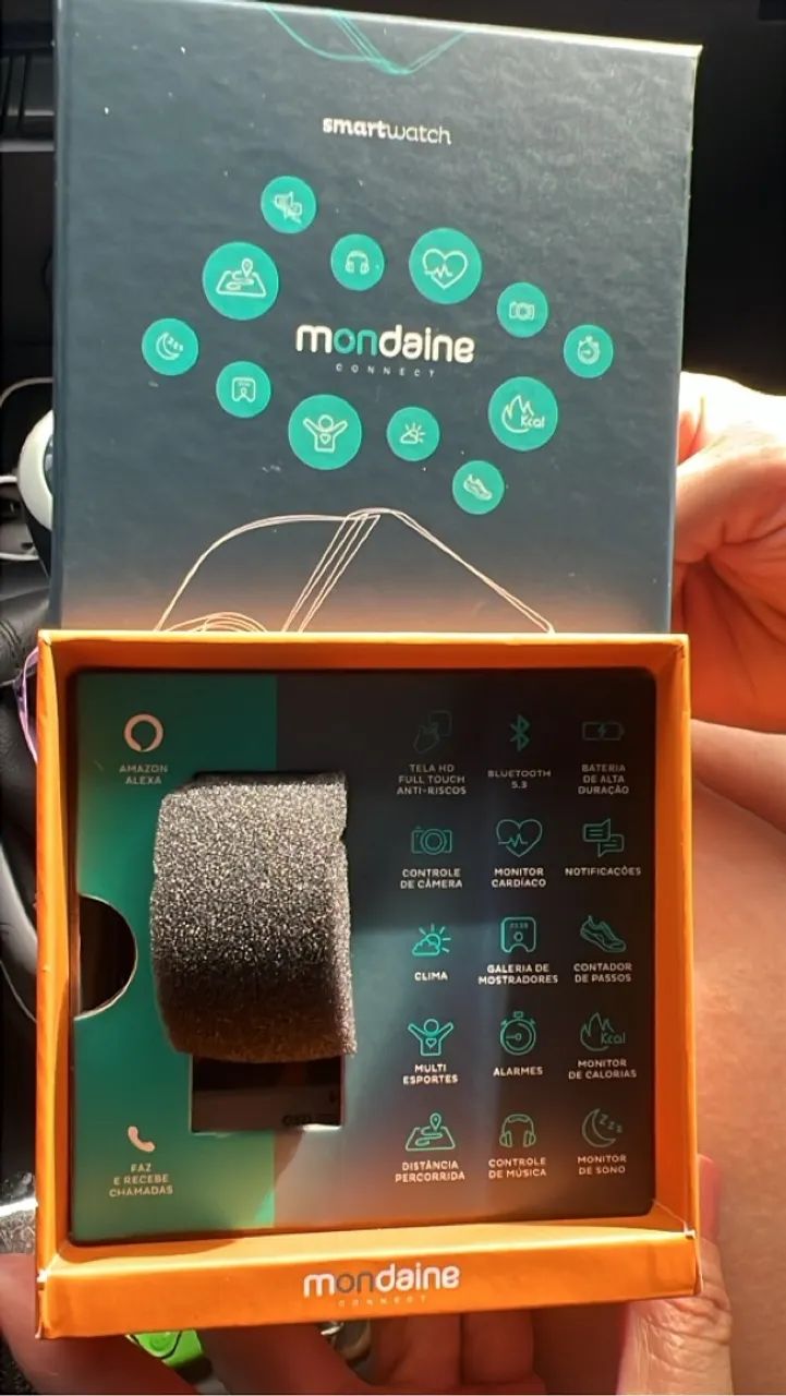 Smartwatch Mondaine Connect - Novo