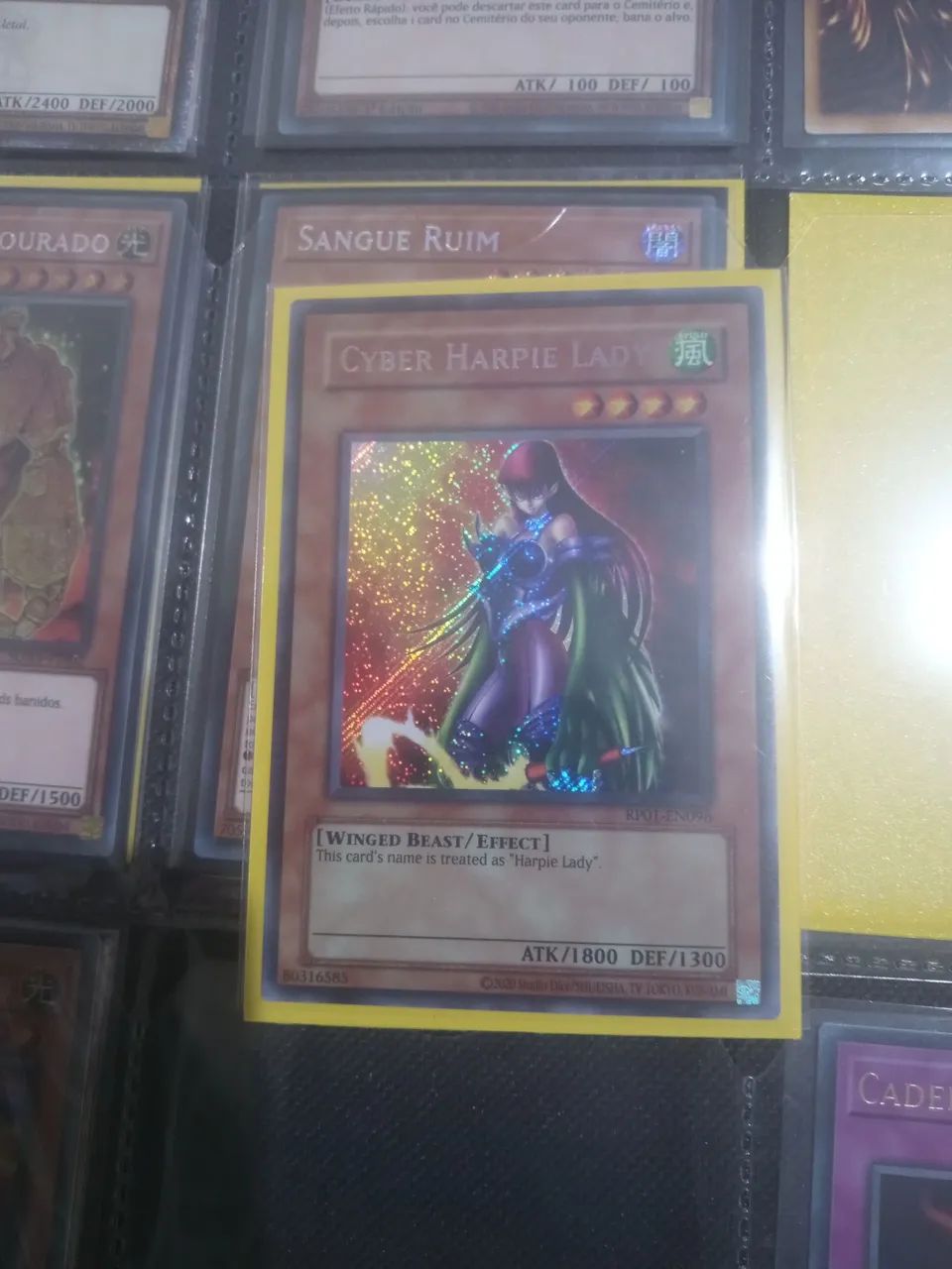 Yu-Gi-Oh! Cyber Lady Harpia (RP01, 2020 Reprint)