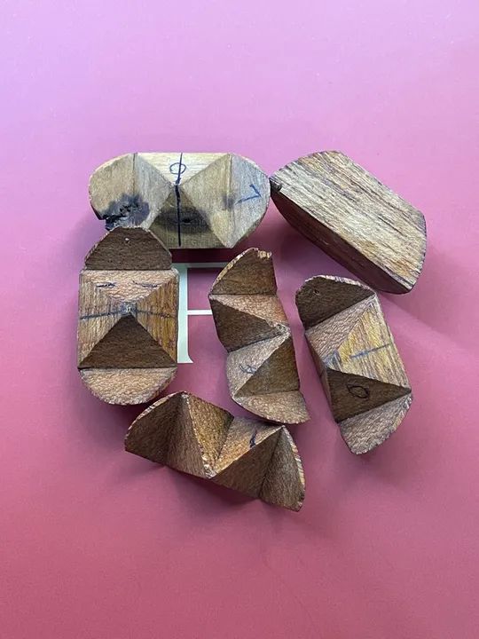 Quebra-cabeça de madeira feito à mão  - Foto 3