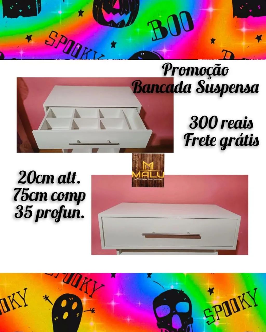 Bancada suspensa 