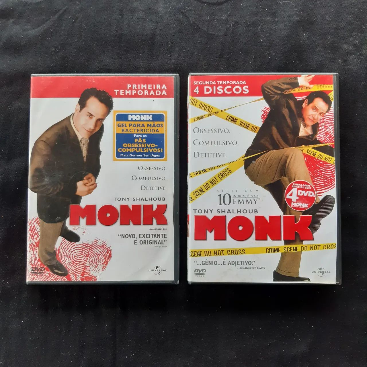 DVD Monk - Primeira e Segunda Temporada - DVD, Blu-Ray e Vídeo