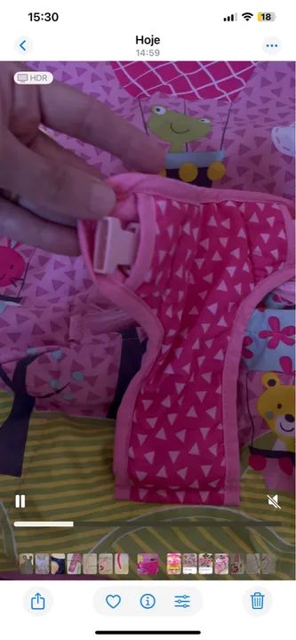 Cadeira de descanso bebê R$ 100 - Foto 3