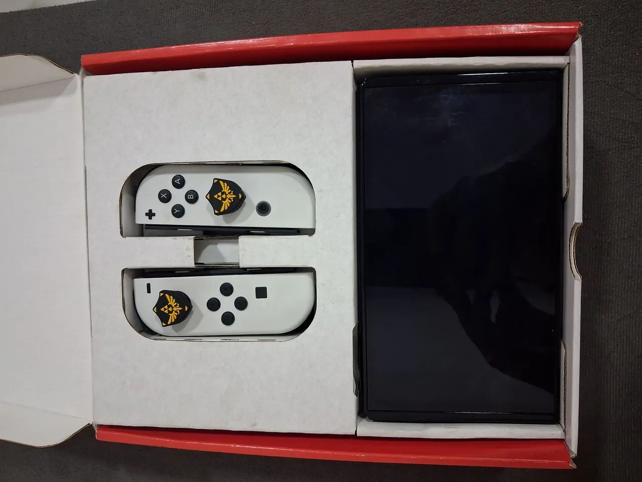 Nintendo Switch Oled Branco "Desbloqueado" - Foto 5