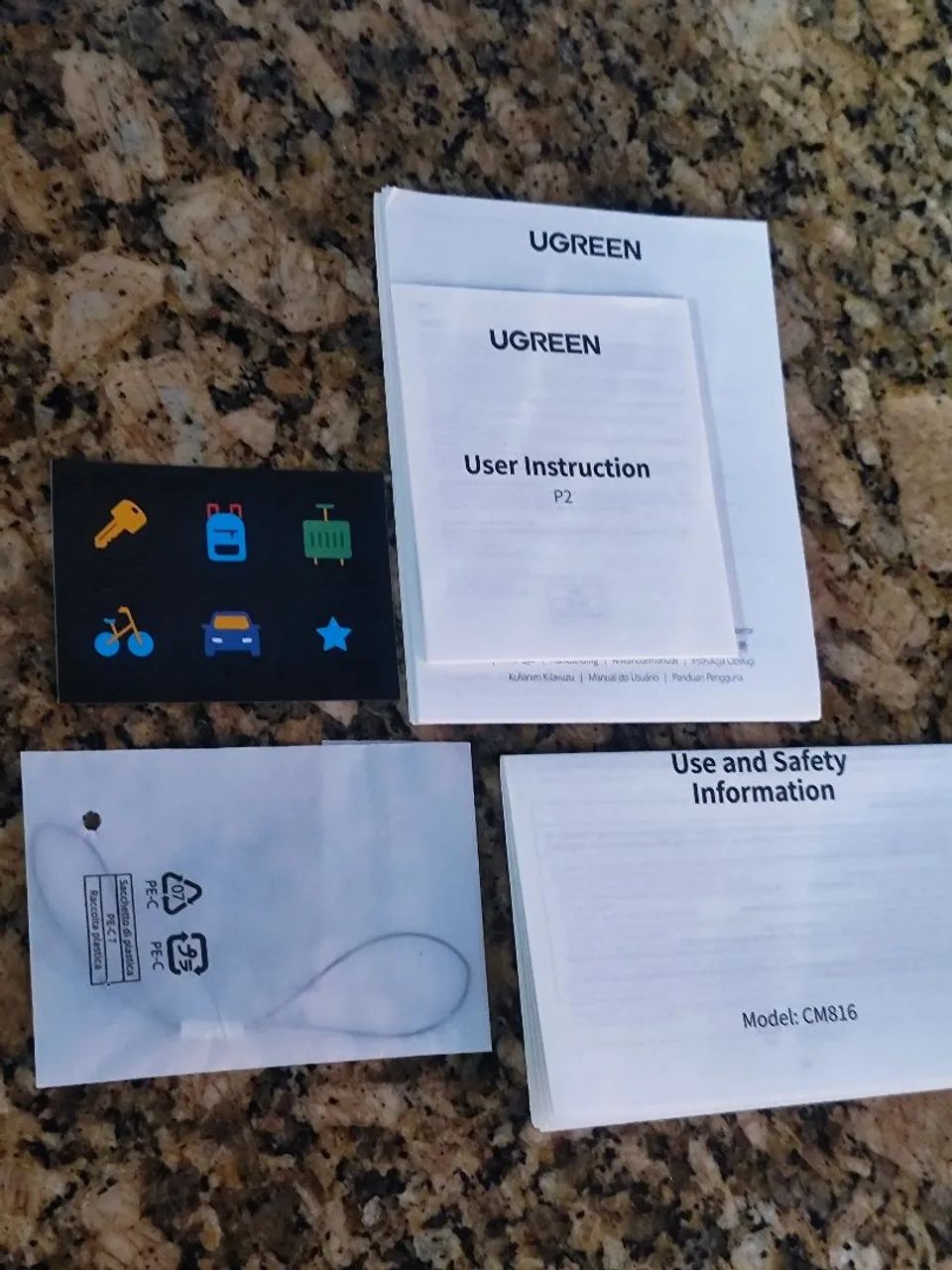 Kit com 3 smart tag ugreen para iPhone IOS  ( Novo ) - Foto 5