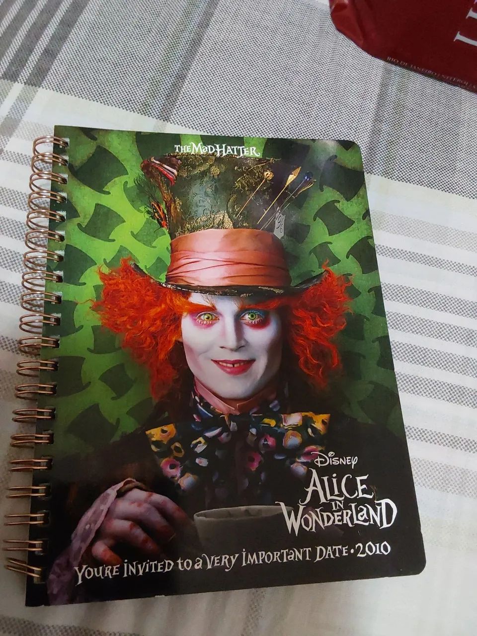 Agenda Alice no País das Maravilhas 2010