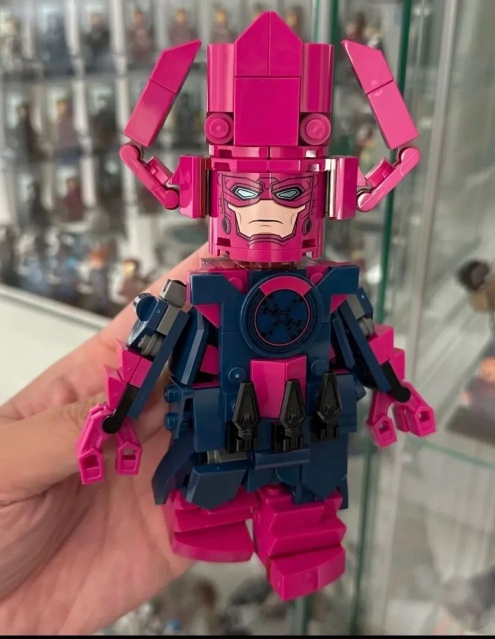 Galactus Devorador de Mundos - Miniatura de Blocos Marvel (15cm) - Foto 5